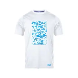 انواع تیشرت با طرح Best Time To Drink Coffee | فروشگاه رانژ