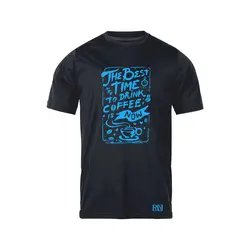انواع تیشرت با طرح Best Time To Drink Coffee | فروشگاه رانژ