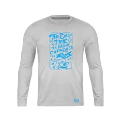 انواع تیشرت با طرح Best Time To Drink Coffee | فروشگاه رانژ