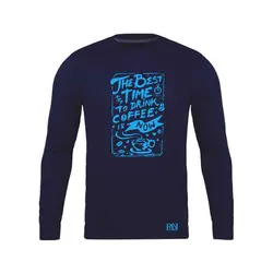 انواع تیشرت با طرح Best Time To Drink Coffee | فروشگاه رانژ