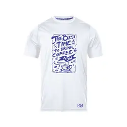 انواع تیشرت با طرح Best Time To Drink Coffee | فروشگاه رانژ