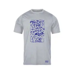 انواع تیشرت با طرح Best Time To Drink Coffee | فروشگاه رانژ
