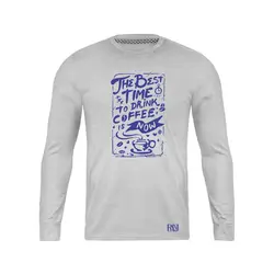 انواع تیشرت با طرح Best Time To Drink Coffee | فروشگاه رانژ