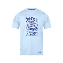 انواع تیشرت با طرح Best Time To Drink Coffee | فروشگاه رانژ