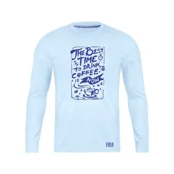 انواع تیشرت با طرح Best Time To Drink Coffee | فروشگاه رانژ