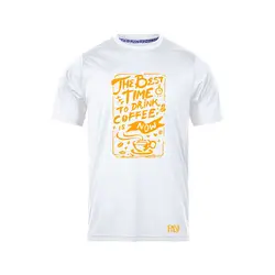 انواع تیشرت با طرح Best Time To Drink Coffee | فروشگاه رانژ