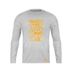 انواع تیشرت با طرح Best Time To Drink Coffee | فروشگاه رانژ