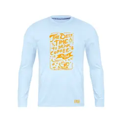 انواع تیشرت با طرح Best Time To Drink Coffee | فروشگاه رانژ