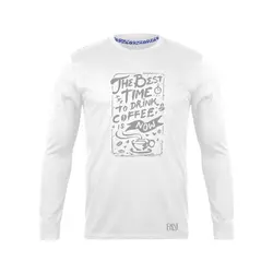 انواع تیشرت با طرح Best Time To Drink Coffee | فروشگاه رانژ