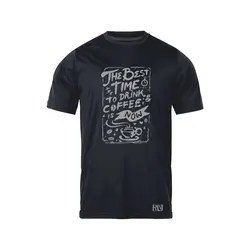انواع تیشرت با طرح Best Time To Drink Coffee | فروشگاه رانژ