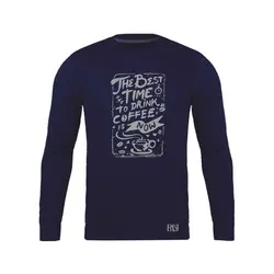 انواع تیشرت با طرح Best Time To Drink Coffee | فروشگاه رانژ