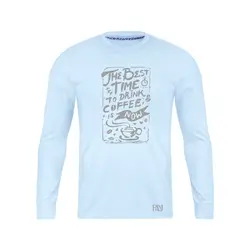 انواع تیشرت با طرح Best Time To Drink Coffee | فروشگاه رانژ