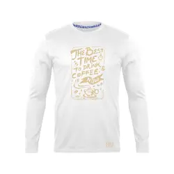 انواع تیشرت با طرح Best Time To Drink Coffee | فروشگاه رانژ