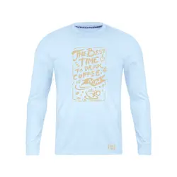 انواع تیشرت با طرح Best Time To Drink Coffee | فروشگاه رانژ