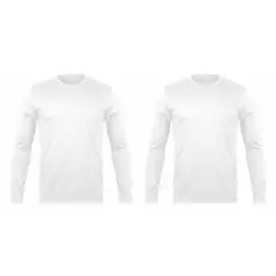 تی شرت آستین بلند مردانه رانژ مدل 21RA8D12M-1554-01 بسته 2 عددی