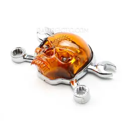 راهنما گلگیر اسکلتی نارنجی