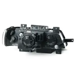 چراغ جلو پژو 405 SLX طرح گلس قرمز