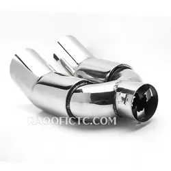 سر اگزوز استیل دو لول سرکج