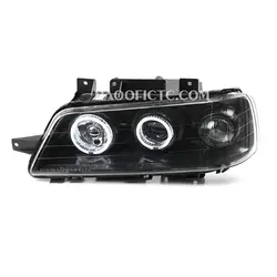 چراغ جلو پژو 405 SLX طرح گلس سفید