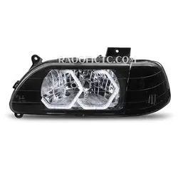 چراغ جلو پراید 131 گلس i8 سفید