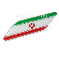 آرم روی گلگیر پرچم ایران