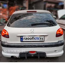 دیفیوزر عقب پژو 206