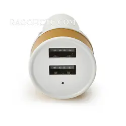 شارژر فندکی با کابل سه سر hoco