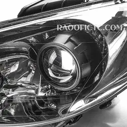 لنز اسپرت ساده چراغ دور مشکی