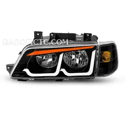 چراغ جلو پژو 405 طرح bmw نارنجی