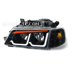 چراغ جلو پژو 405 طرح bmw نارنجی