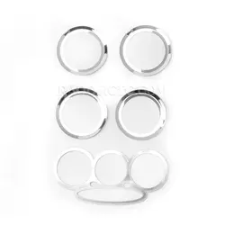 ست قاب کروم پنل پراید