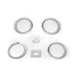 ست قاب کروم پنل پراید