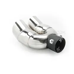 سر اگزوز استیل دولول شکاری مدل 0013