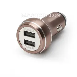 شارژر فندکی با کابل سه سر rugan