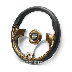 فرمان اسپرت طرح چوب momo