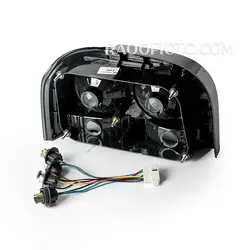 چراغ عقب پراید 131 طرح سانتافه دودی