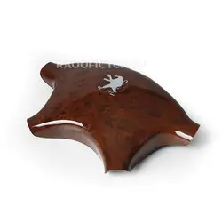 قاب وسط فرمان پژو طرح چوب