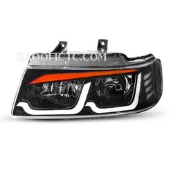 چراغ جلو سمند طرح i8 نارنجی