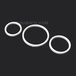 حلقه نئون چراغ جلو سفید