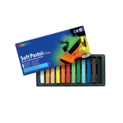 گچ پاستل کامل مانجیو 12 رنگ مدل mungyo