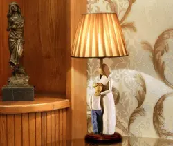 آباژور رومیزی امین کامپوزیت مدل اورانوس کد 48/2