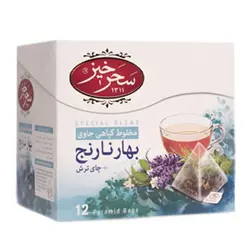 دمنوش بهار نارنج سحرخیز بسته 12 عددی