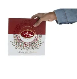 زعفران نگین سحرخیز طرح ثمین مقدار 6 گرم