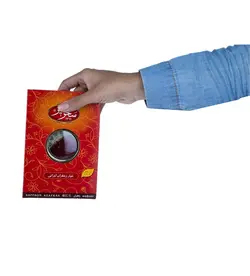 زعفران سرگل سحرخیز طرح خاتم مقدار 5 گرم