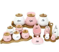 ست جا ادویه و بانکه 27 پارچه مدل RST-Golden