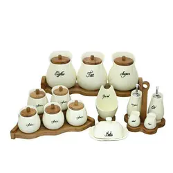 ست جا ادویه و بانکه 27 پارچه مدل RST-Golden