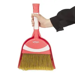 ست جارو و خاک انداز لیمون کد 674