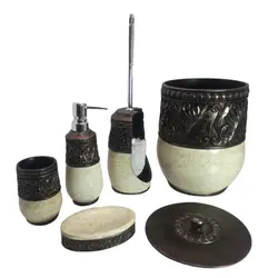 ست سرویس بهداشتی 5 پارچه کد 0258