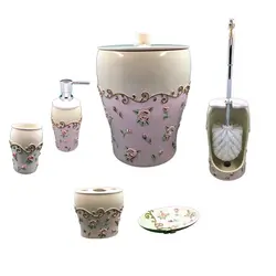 ست سرویس بهداشتی 6 پارچه کنتراست مدل 7250