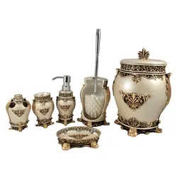 ست سرویس بهداشتی 6 پارچه مدل ویولت 122